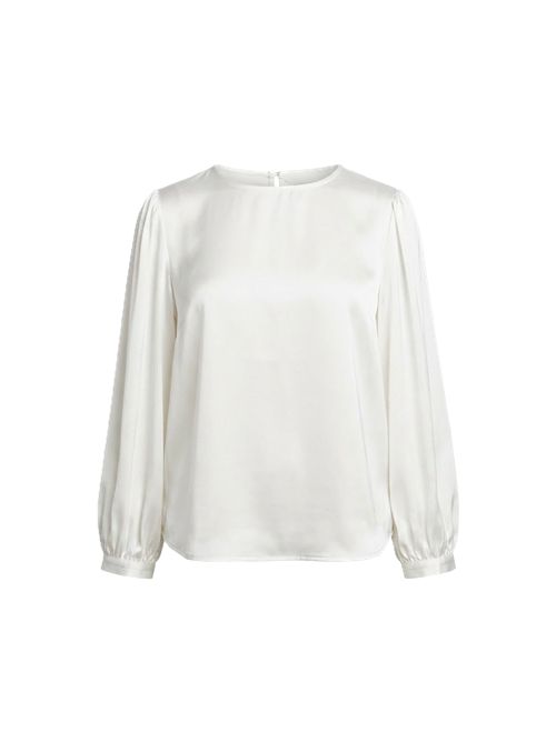 canyon crop top luxe Silk 95 Five | 24120LXN02 NOUVELLE WHITE
